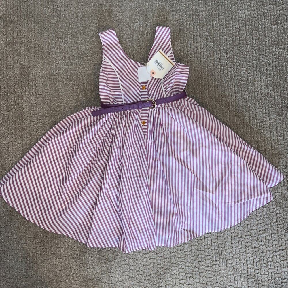 Lacey Lane Misty Dress & Purple Belt Lot NWT 6
